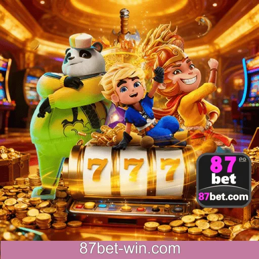 Imagem promovendo download do APK oficial 87BET para Android