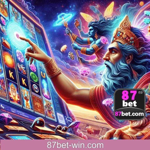 Imagem destacando login seguro na 87BET para novos usuários