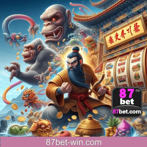 Imagem promovendo jogos de loteria online da 87BET com prêmios incríveis.